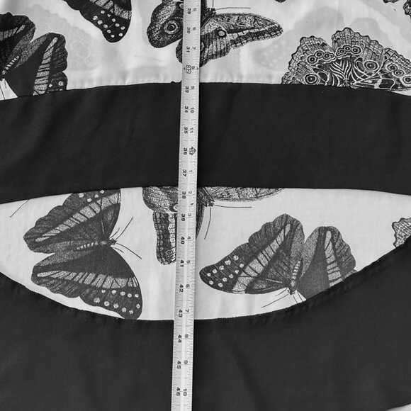 Kenzie Butterflies - Hi-Low / B&W Summer dress for work, play, and vacay! - Picture 3 of 4